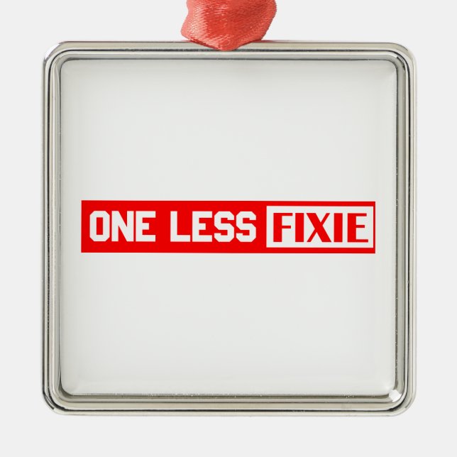 En mindre figur julgransprydnad metall (Framsidan)