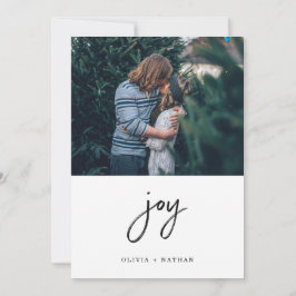 En minimalistisk jul | Joy med Photo Julkort