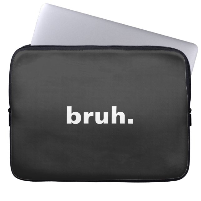 en minimalistisk utformning från ord laptop fodral (Framsidan)