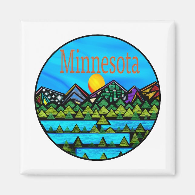 En Minnesota-dröm Magnet (Framsidan)