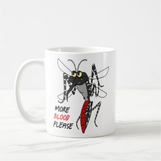 En missnöjd Mosquito Kaffemugg