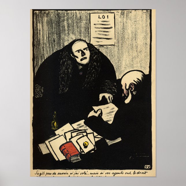 En misstänkt försöker ställa en fråga poster (Framsidan)