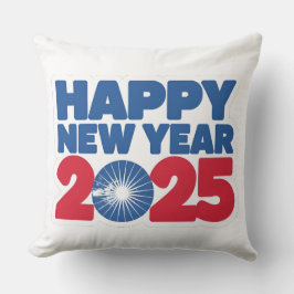 En mjuk start på nytt år 2025 Dekorativ kudde