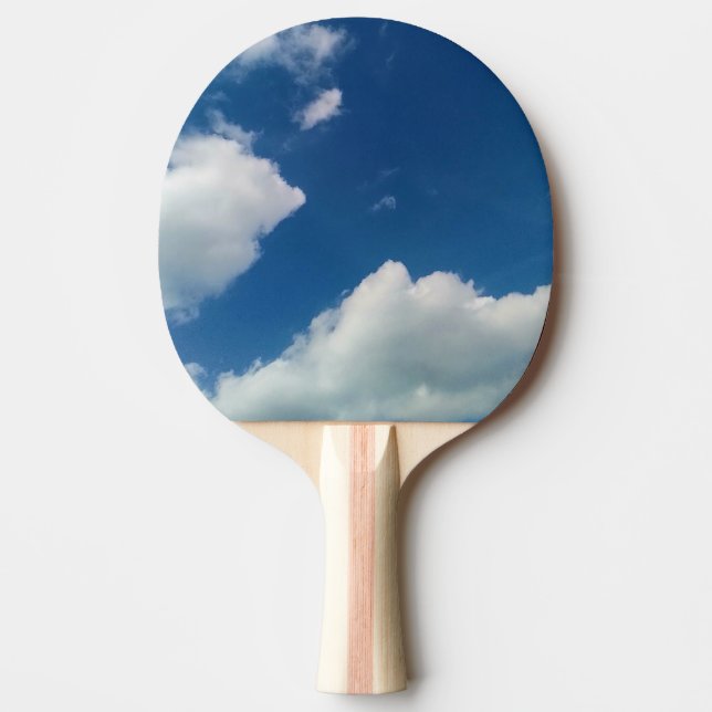 En mjukhet i molnen pingisracket (Framsidan)