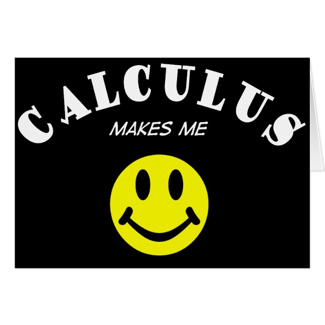 EN MM: Calculus Hälsningskort (Framsidan Horizontal)