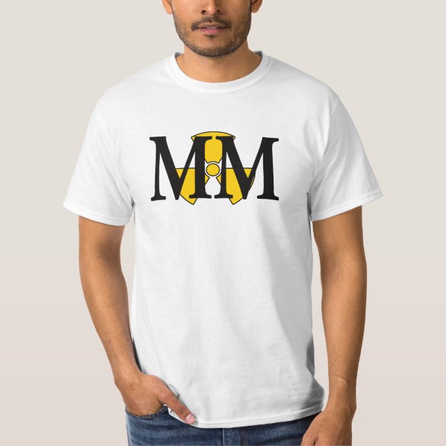 EN MM för maskinist kompis T-shirt (Framsida)