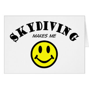 EN MM: Skydiving Hälsningskort