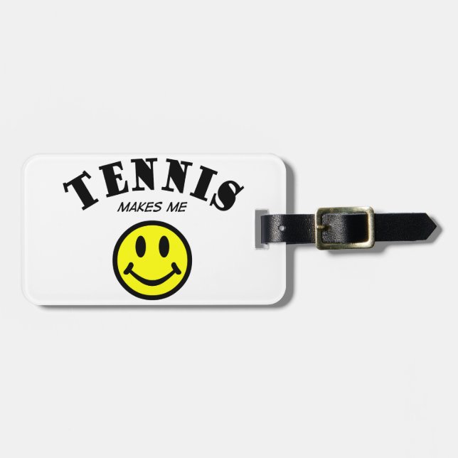 EN MM: Tennis Bagagebricka (Horisontell Framsida)