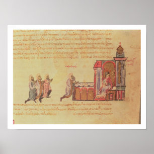 EN MM Vitr 26-7 Byzantinekejsaren Romanus III Ar Poster
