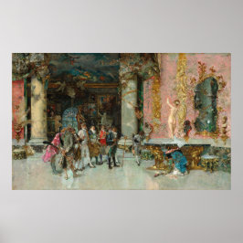 En modell - Mariano Fortuny Marsal Fine Art Poster