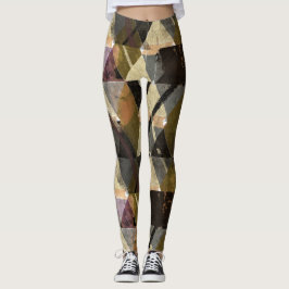 En modern abstrakt Leggings