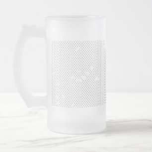 En modern design med en elegant kombination av frostat ölglas