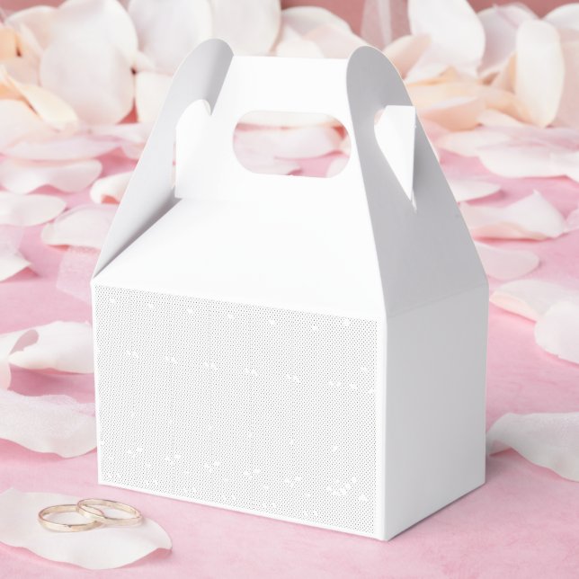 En modern design med en elegant kombination av presentaskar (Bröllop)