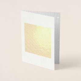 En modern design med en slank kombination av v folierat kort