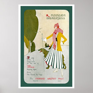 En modern Shepherdess Poster