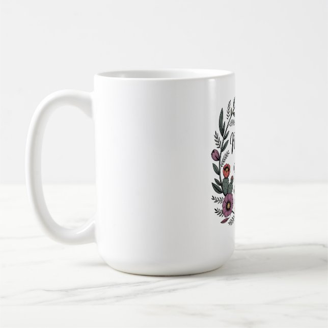 En moders ande bryts aldrig kaffemugg (Vänster)