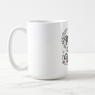 En moders hjärta håller universum kaffemugg