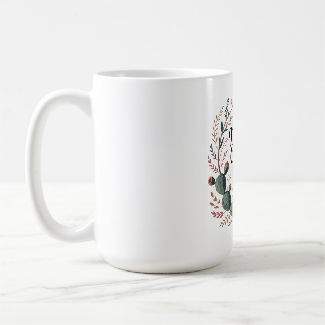 En moders mod inspirerar hjältar kaffemugg (Vänster)