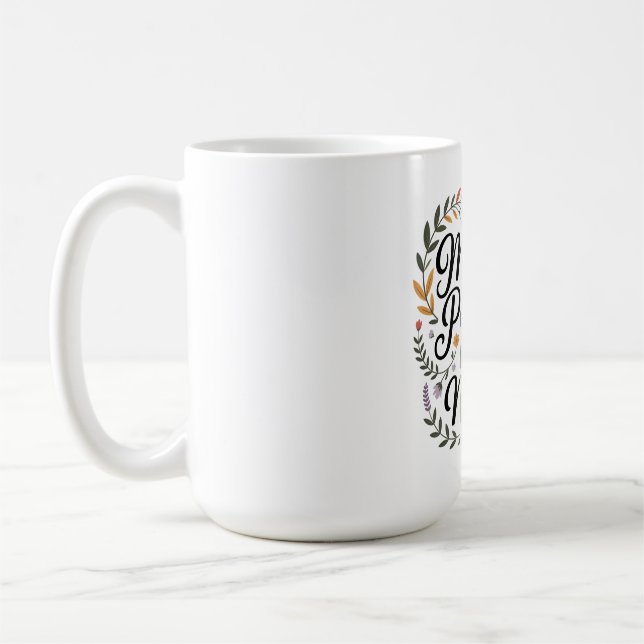En moders tålamod känner inga gränser kaffemugg (Vänster)