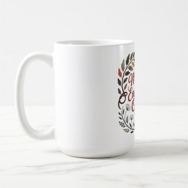 En moders uthållighet överlever tiden kaffemugg (Vänster)