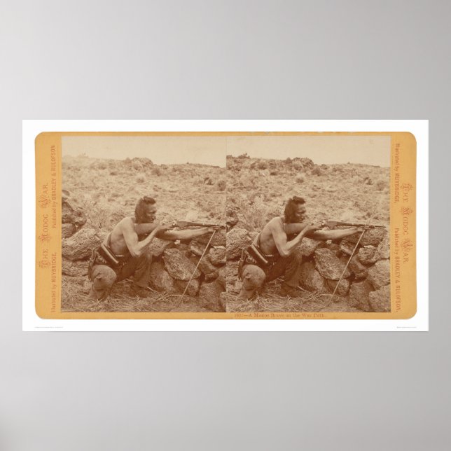 En modoc Modig på Warpath (1172) Poster (Framsidan)