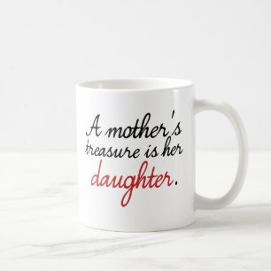 En mödrarskatt är henne dottern… kaffemugg