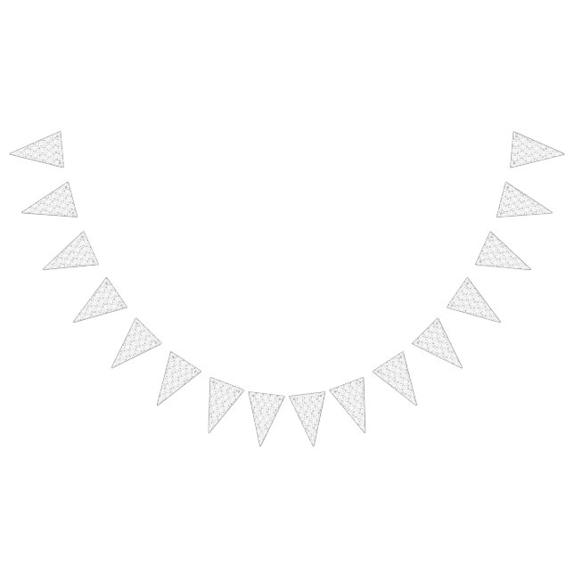 En monokrom design som visar en mängd f vimplar (Alla)