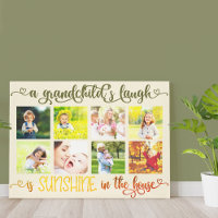 En morchbarn Laugh Quote - Anpassningsbar Photo
