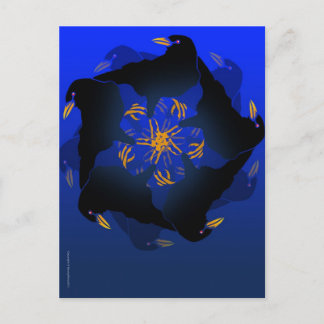 EN MORD AV KRÅKOR VYKORT