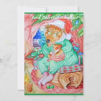 En mordotters julkort. julkort