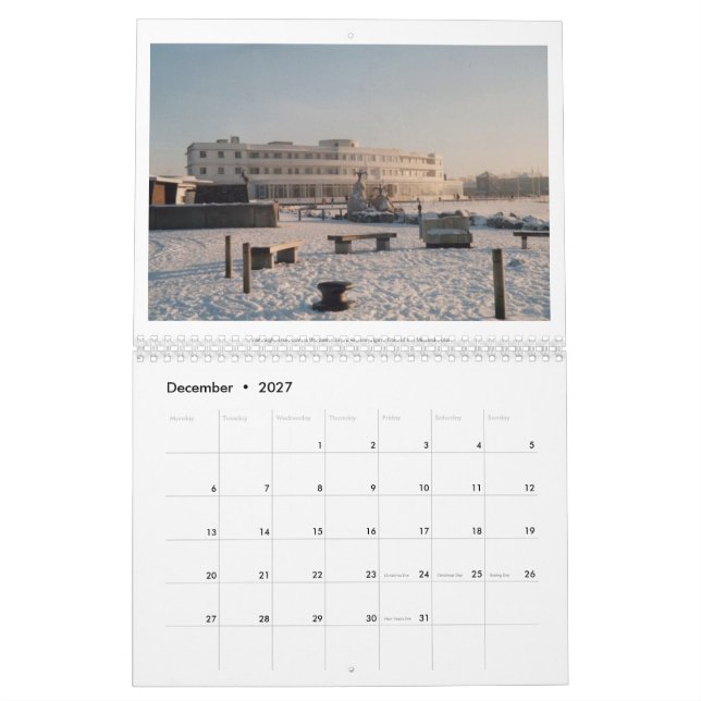 En Morecambe Bay-kalender Kalender (Dec 2027)