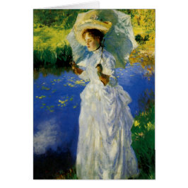 En morgon går hälsningskort