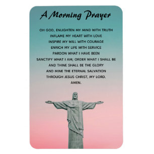 En morgon Prayer Magnet
