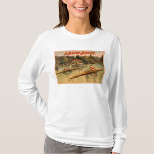 En mörk hemlig scenisk affisch t shirt