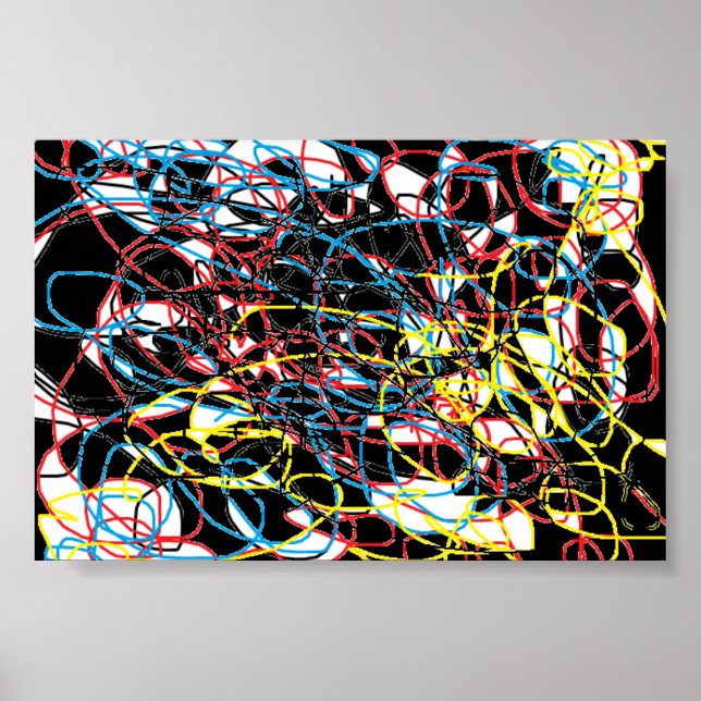 EN MÖRK POSTER (Framsidan)