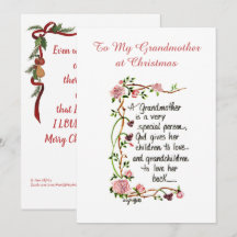 En mormor är Speciell Blommigt