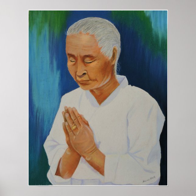 En mormors bön poster (Framsidan)