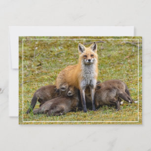 En mors dag julkort