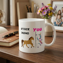 En mors passion och engagemang för sin familj kaffemugg