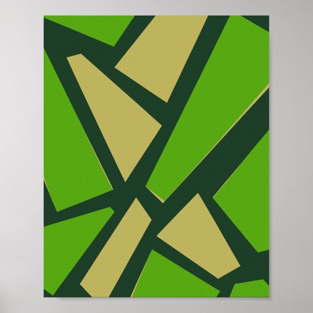 En mosaik av strukturerade kaos poster (Framsidan)