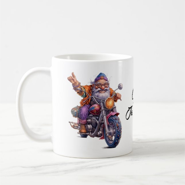 En motorcykelresa kaffemugg (Vänster)
