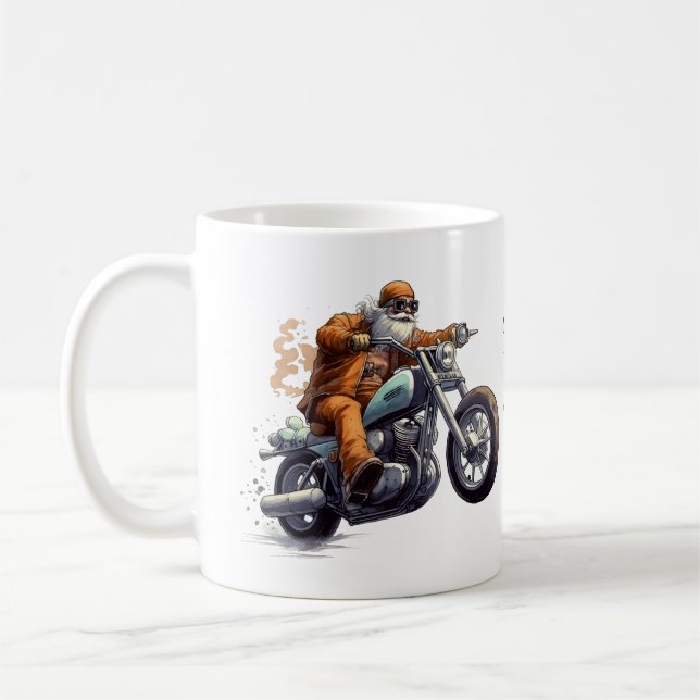 En motorcykelresa kaffemugg (Vänster)