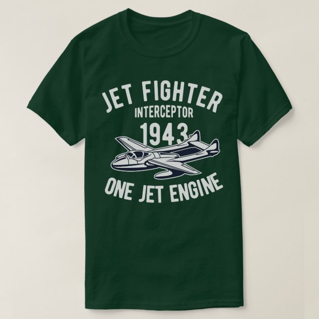 EN MOTORNS LUFT-KRAFT JET T SHIRT (Design framsida)