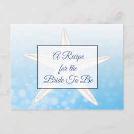 En mottagare för receptkortet Bride Bröllop Vykort