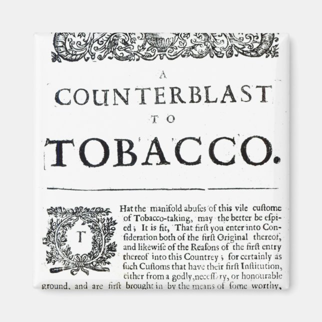 En motvikt till tobak magnet (Framsidan)