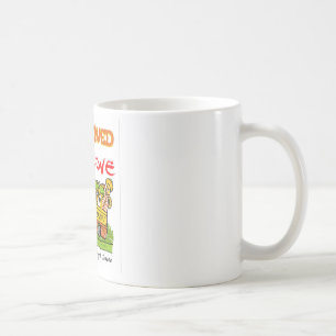 En mugg för kaffe för kärlekpubkrypande