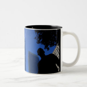En mugg för kaffe för världsobservatorium