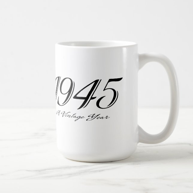En mugg för vintageår 1945 (Höger)