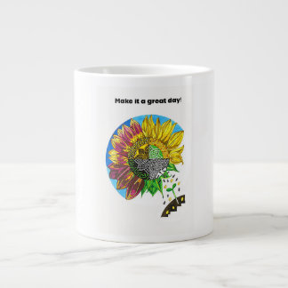 En mugg full av glädje jumbo mugg
