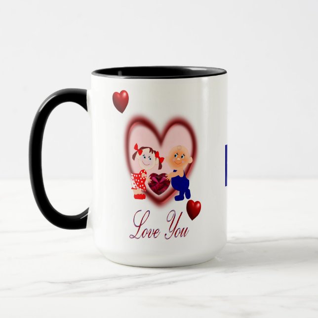 En mugg till din älskade (Vänster)